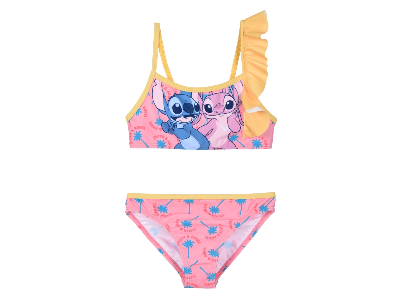 LILO E STITCH BIKINI TG.3-8ANNI GIALLO EZ18073