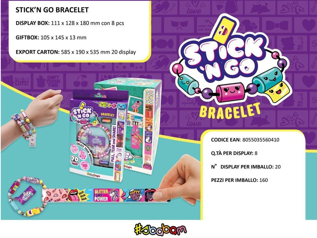 GIOCO STICK’N GO STIBEABRA TI