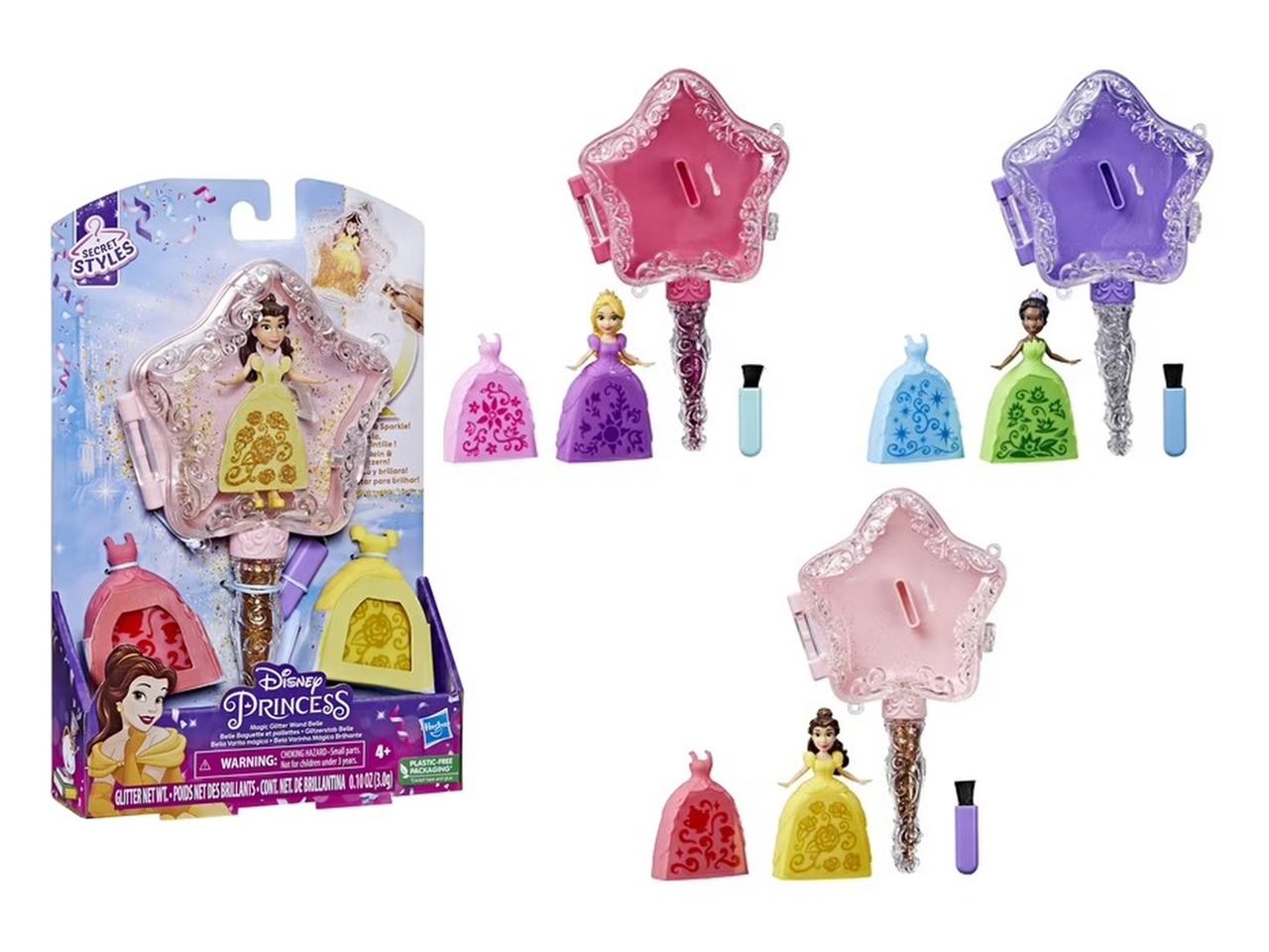 DISNEY PRINCESS BACCHETTA MAGICA GLITTERATO ASSORT DISNEY PRINCESS BACCHETTA MAGICA GLITTERATO ASSORT