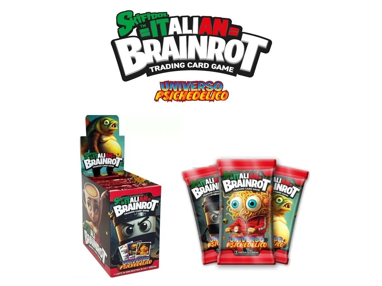 BRAINROT CARD SERIE 1 CARD BRAINROT 1 SERIE