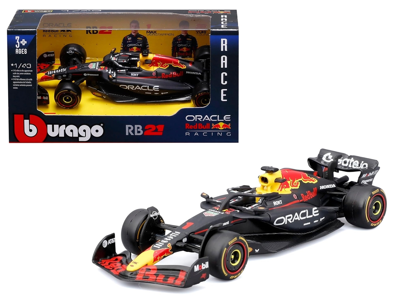 AUTO F1 REDBULL RACING VERSTAPPEN 1:43 18-38174V
