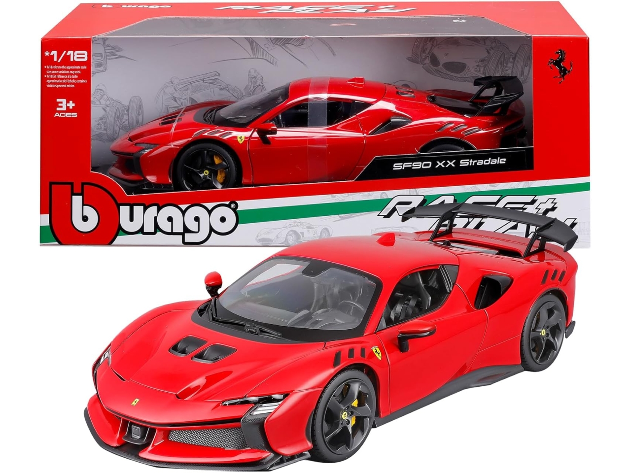 AUTO FERRARI SF90XX STRADALE 2024 1:18 18-1602b-02