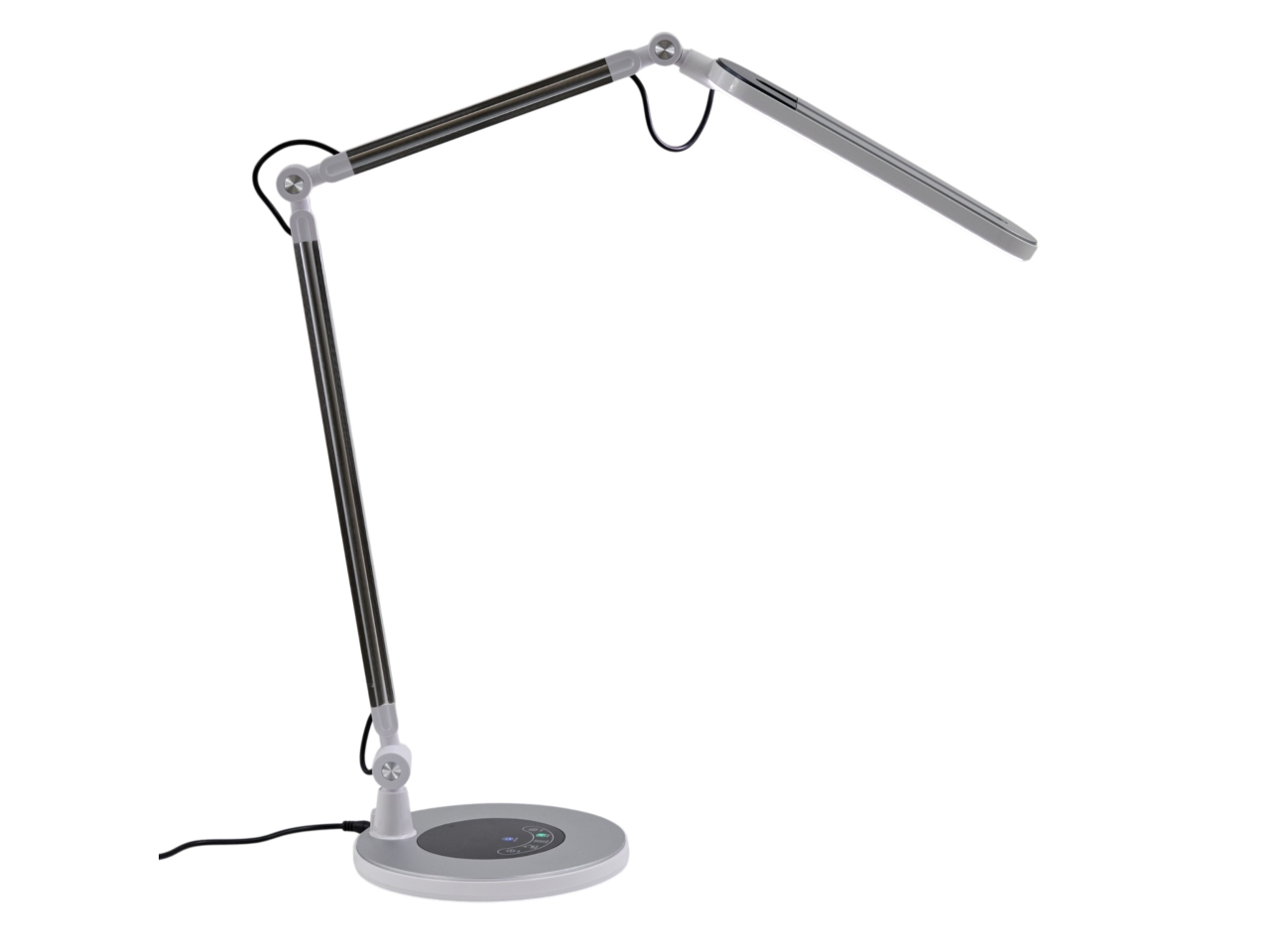 RECTANGLE LAMPADA LED DA TAVOLO ARGENTO 1484010