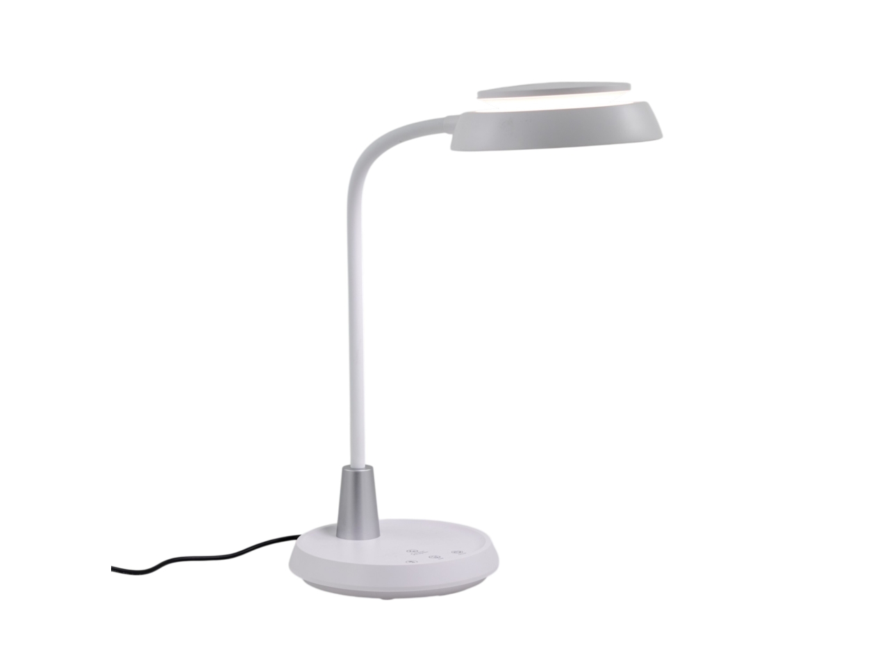 DOUBLE CIRCLE LAMPADA LED DA TAVOLO BIANCA 1484007