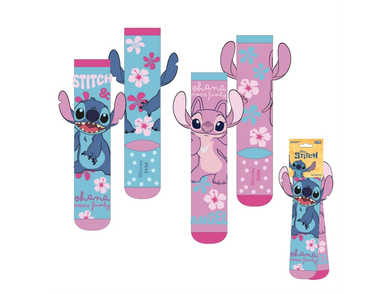 LILO E STITCH CALZINI C/APPLIC.TG.31/34 2900003400 LILO E STITCH CALZINI C/APPLIC.TG.31/34 2900003400
