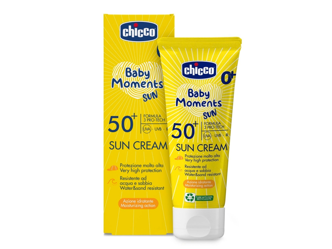 CHICCO CREMA SOLARE SPF50+ 75ML 00012725000000 CHICCO CREMA SOLARE SPF50+ 75ML 00012725000000