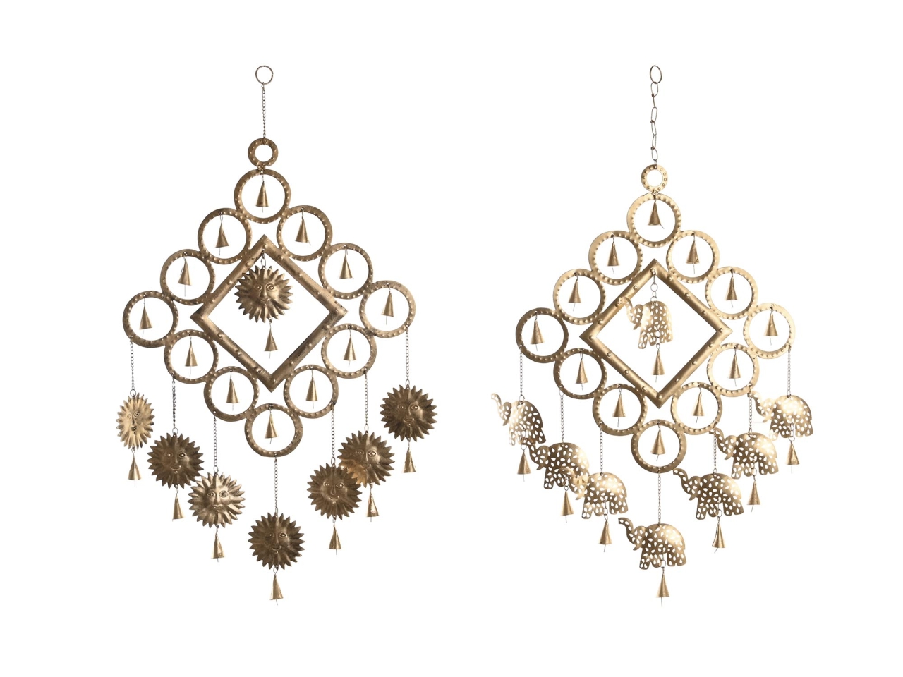 CIONDOLO METALLO 42X1X80CM SOLE 2 ASS. DH-200873