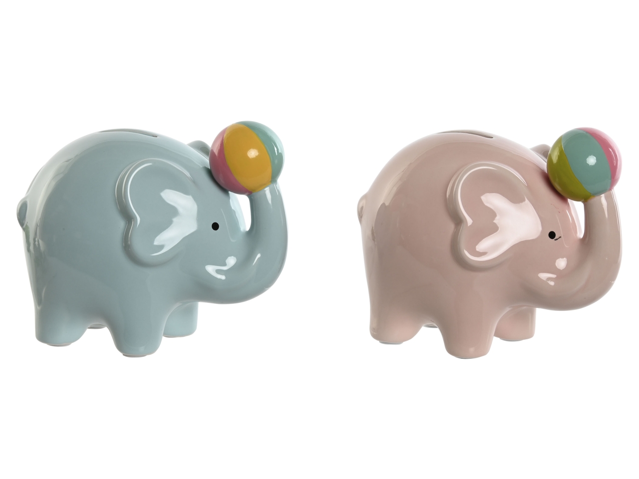 SALVADANAIO 17X11X14,5CM ELEFANTE 2 ASS. HU-212374