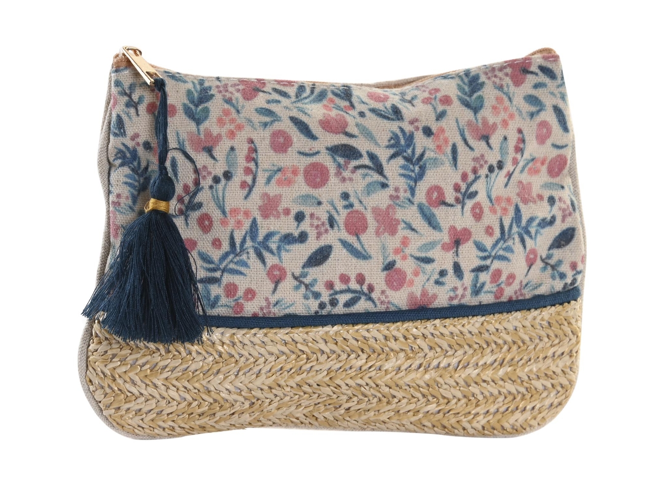 BORSELLO FIBRA POLIES.21X1X15CM NATURALE LD-203572