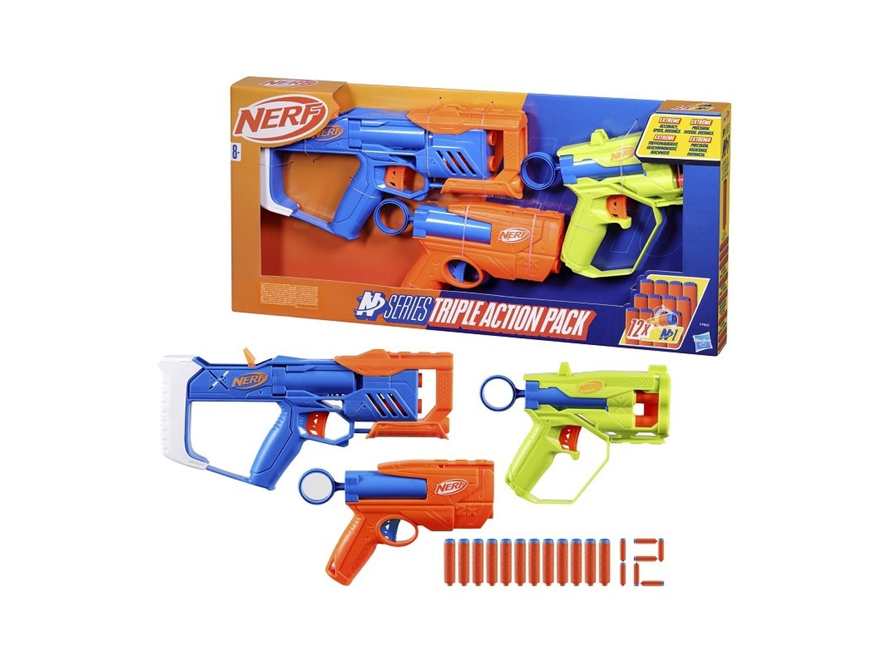 NERF NSERIES TRIPLE ACTIONS F9840