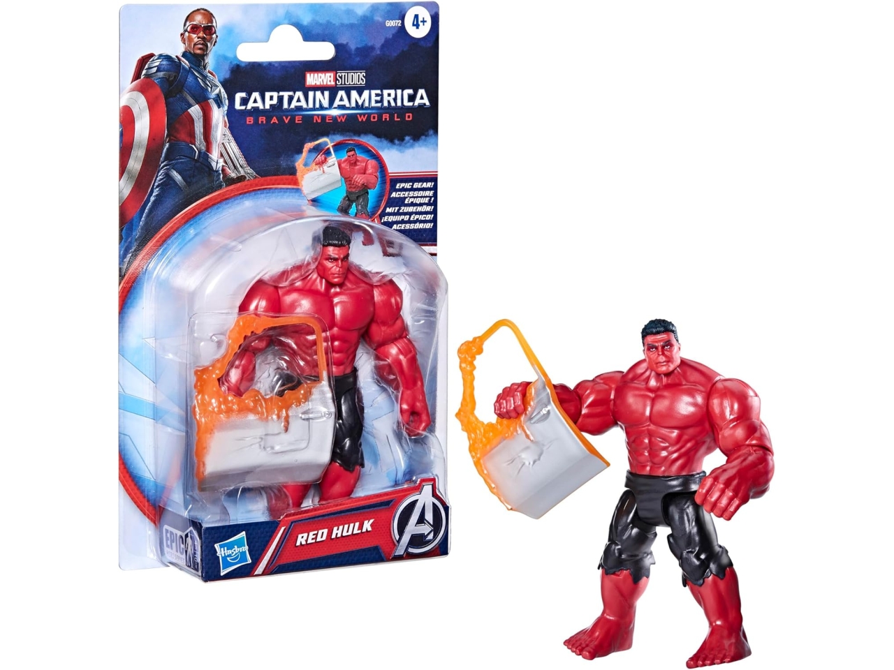 CAPTAIN AMERICA BNW RED HULK G0072