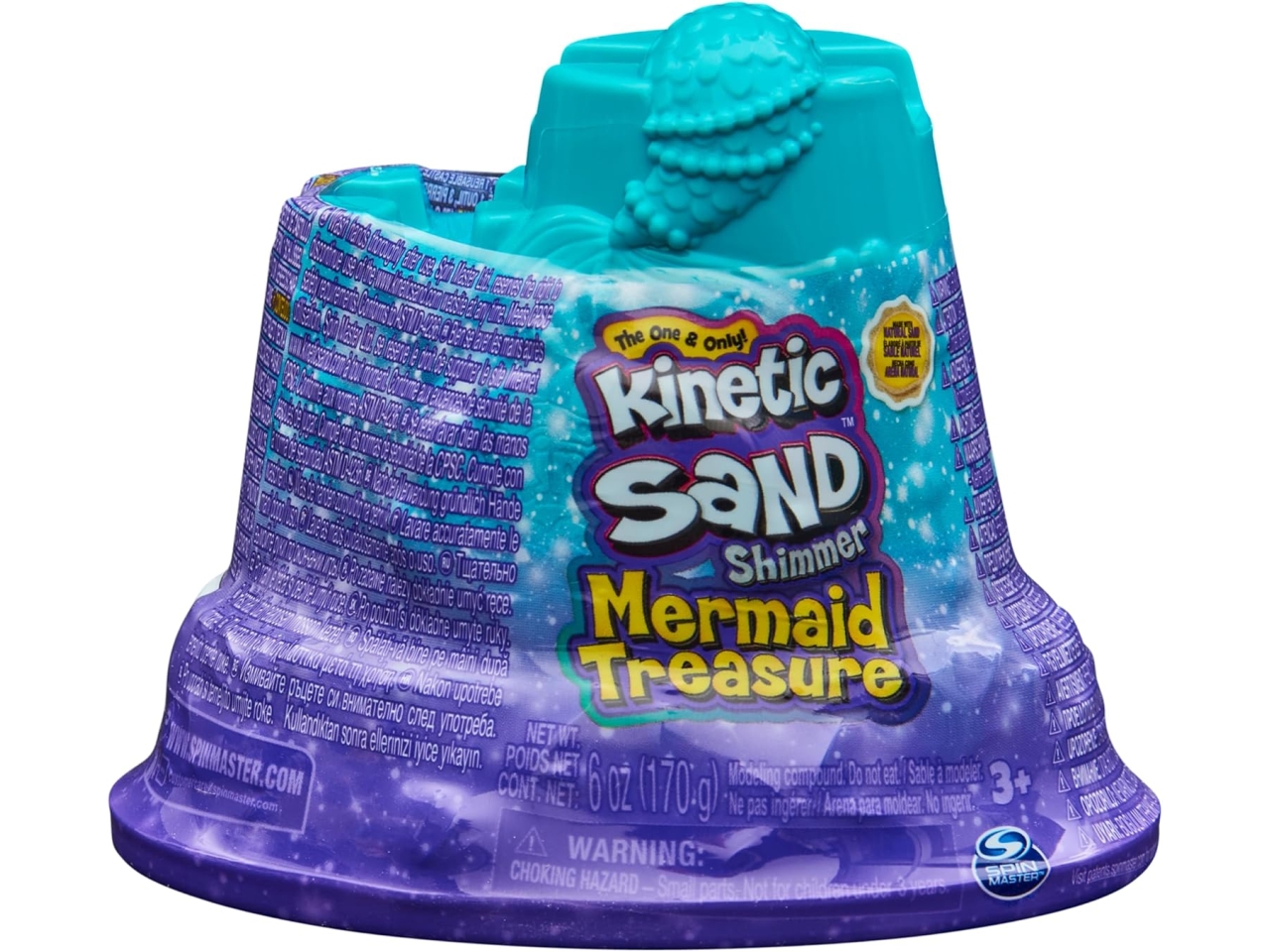 KINETIC SAND MINICASTELLO SIRENA 6064334 KINETIC SAND MINICASTELLO SIRENA 6064334