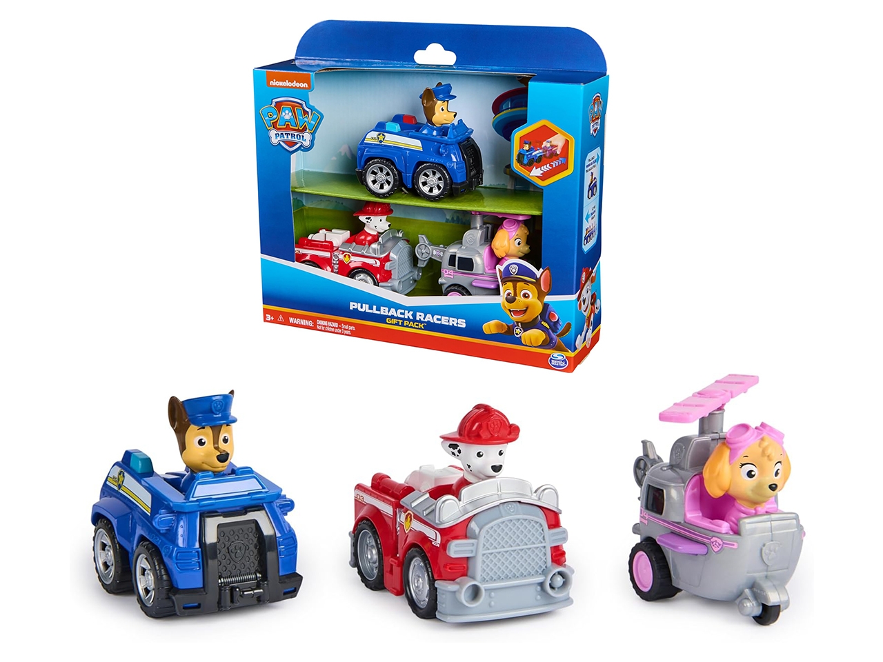 PAW PATROL 3 VEICOLI PULL BACH 6070440 PAW PATROL 3 VEICOLI PULL BACH 6070440