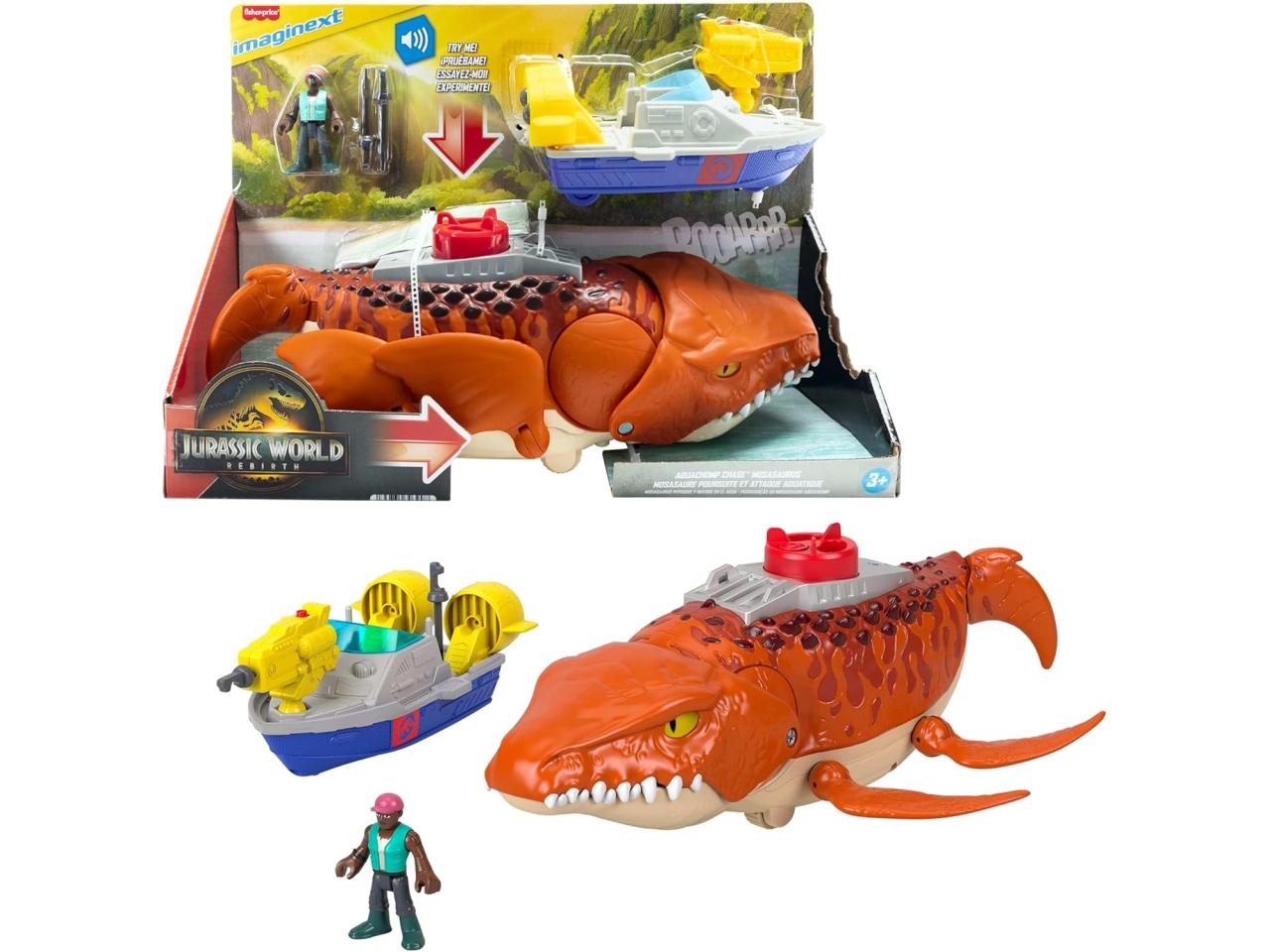 JURASSIC WORLD MOSASAURUS JFR23