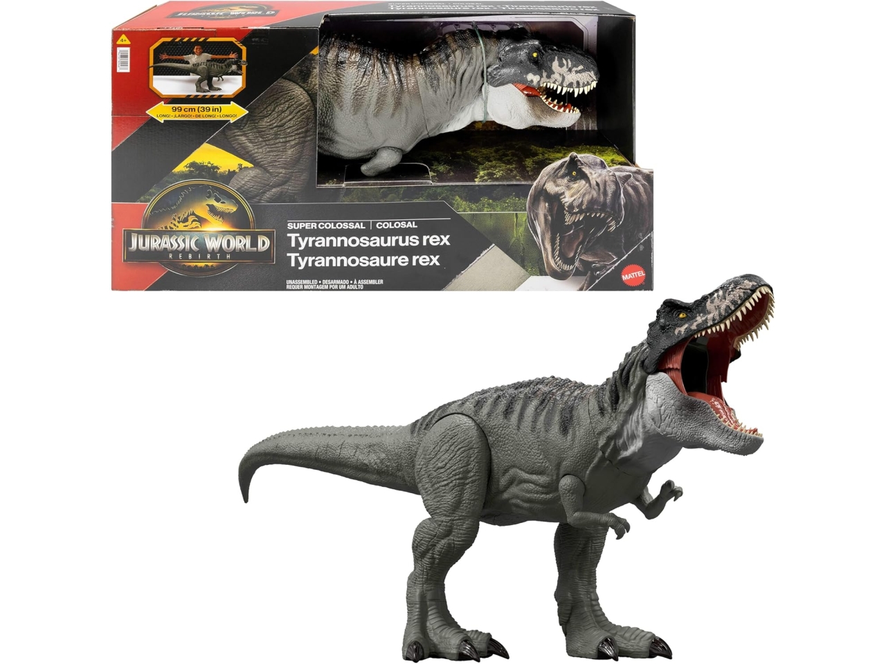 JURASSIC WORLD MOVIE T-REX SUPERCOL JGB52