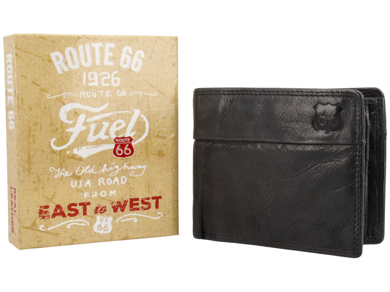 PORTAFOGLIO UOMO PELLE NERO 1916/OLDRU NE