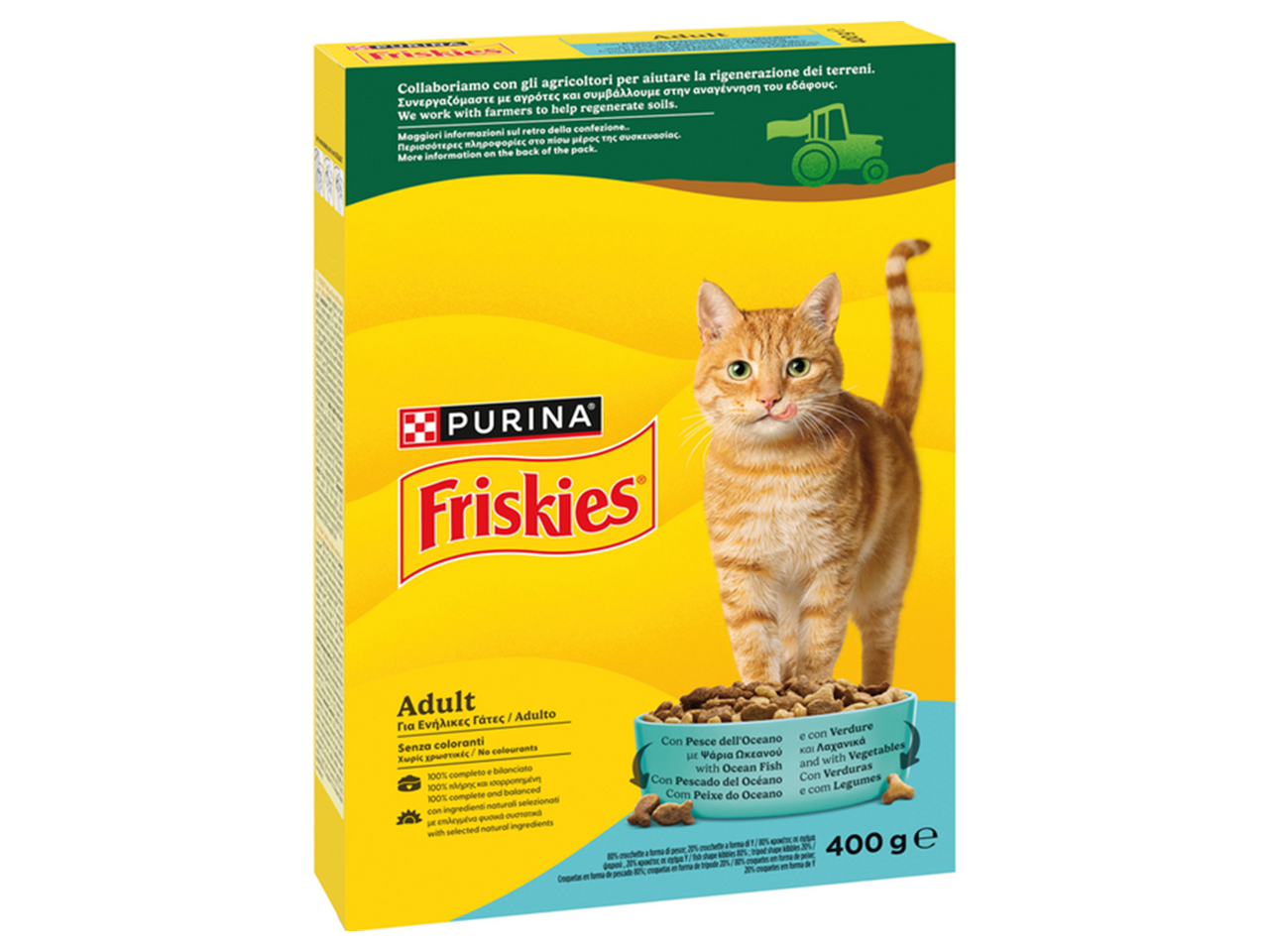 FRISKIES ADULT CAT PESCE OCEA./VER. 400GR 12613244