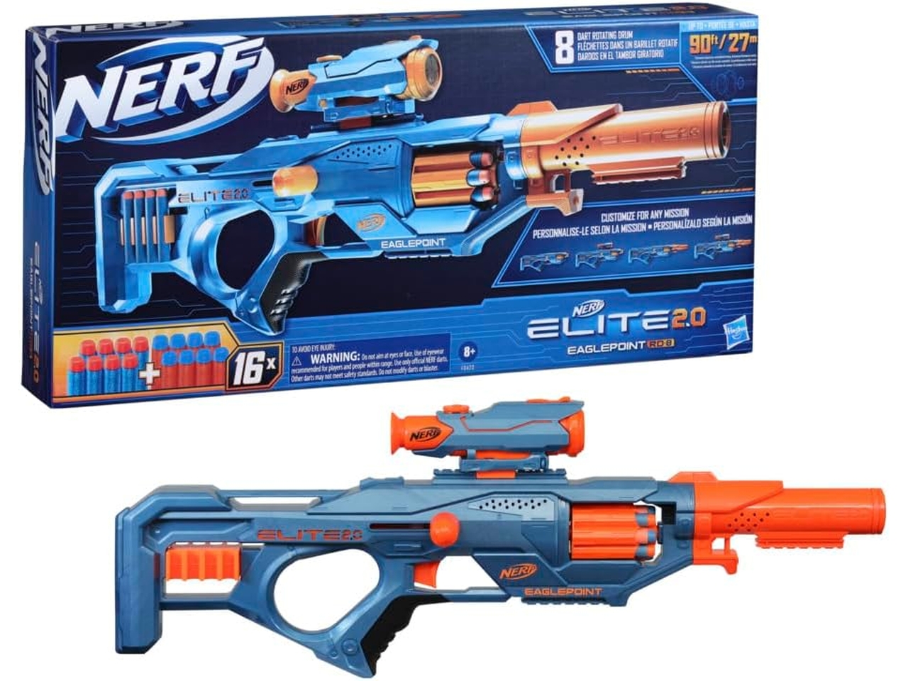 NERF ELITE EAGLEPOINT F0423 $