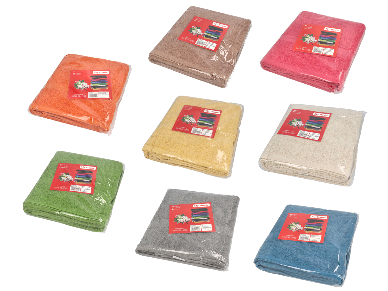 TRIS ASCIUGAMANI TINTA UNITÀ