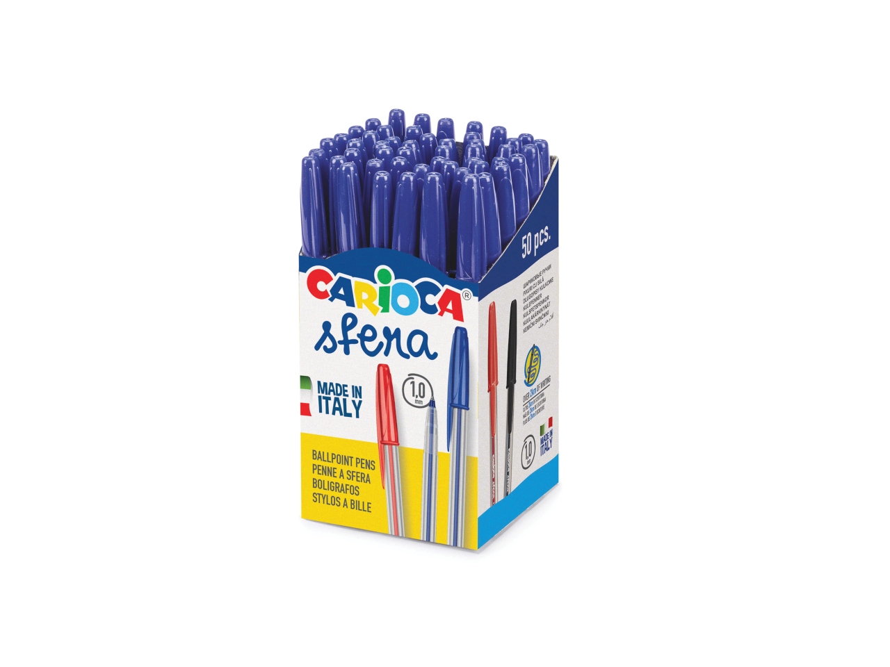 CARIOCA PENNA SFERA CLASSIC 50PZ BLU41652/02