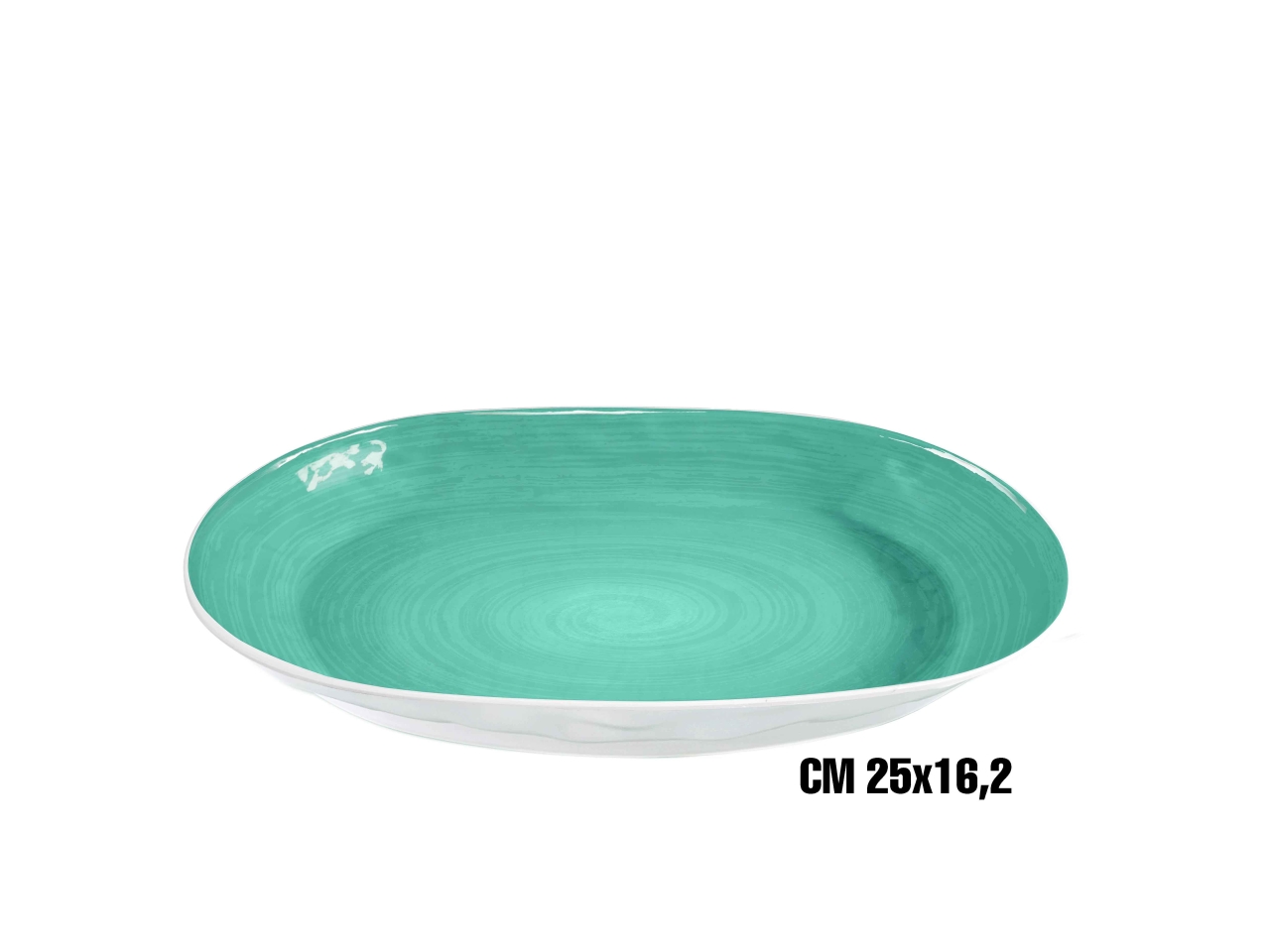 UNICOLORE VASSOIO OVALE MEL.25CM ME-1645-3732