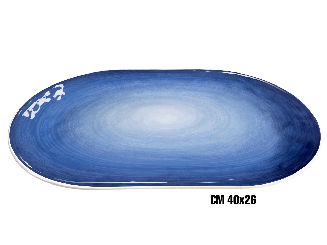 UNICOLORE VASSOIO OVALE MEL.40X26CM ME-1645-3724