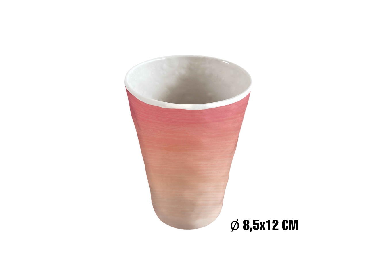 UNICOLORE BICCHIERE MEL.8,5XH.12CM ME-1645-3760