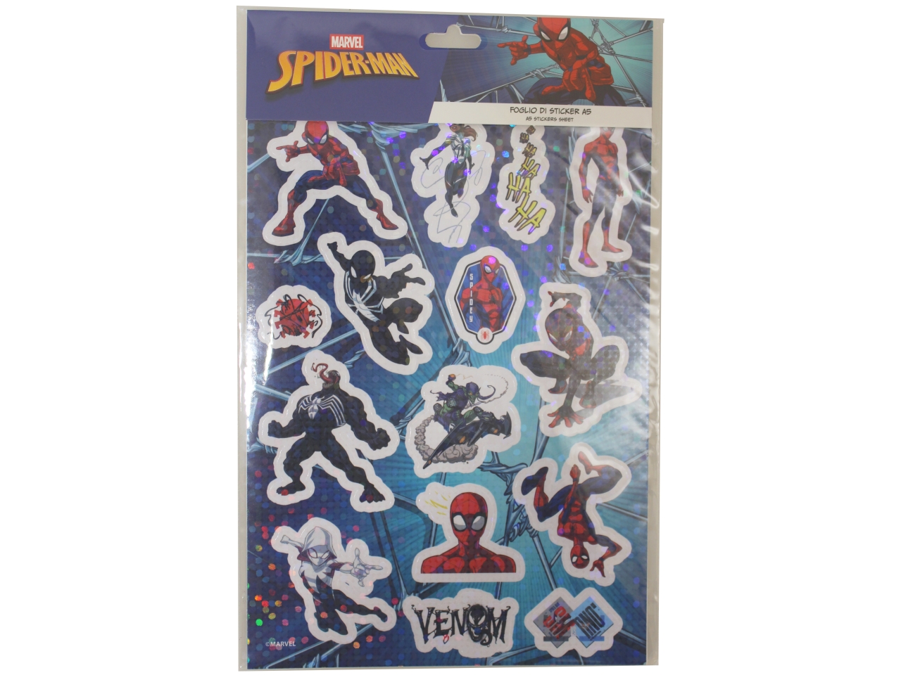 SPIDERMAN STICKERS A5 SP1377