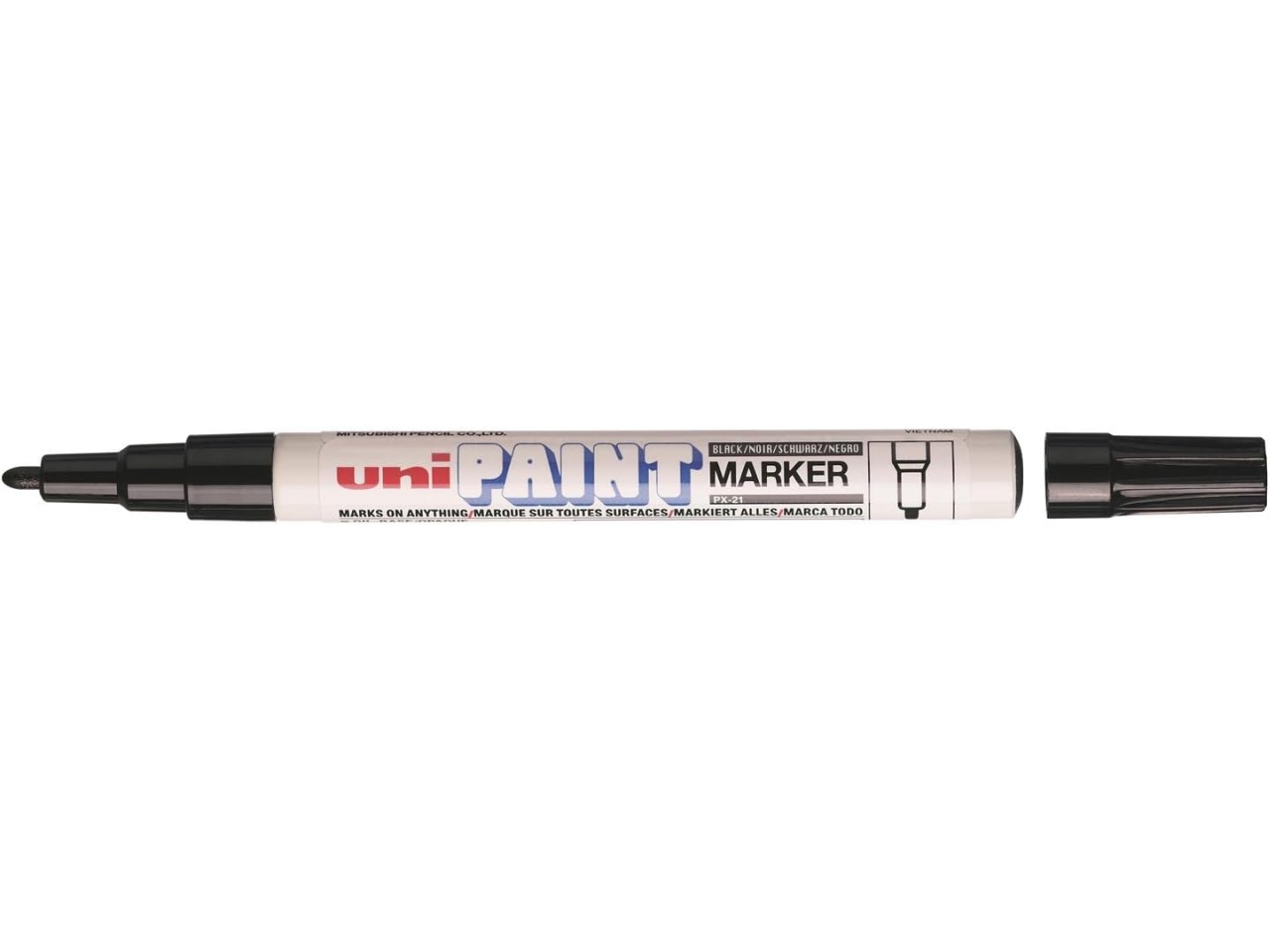 PAINT MARCATORE PUNTA FINE NERO M PX21 N