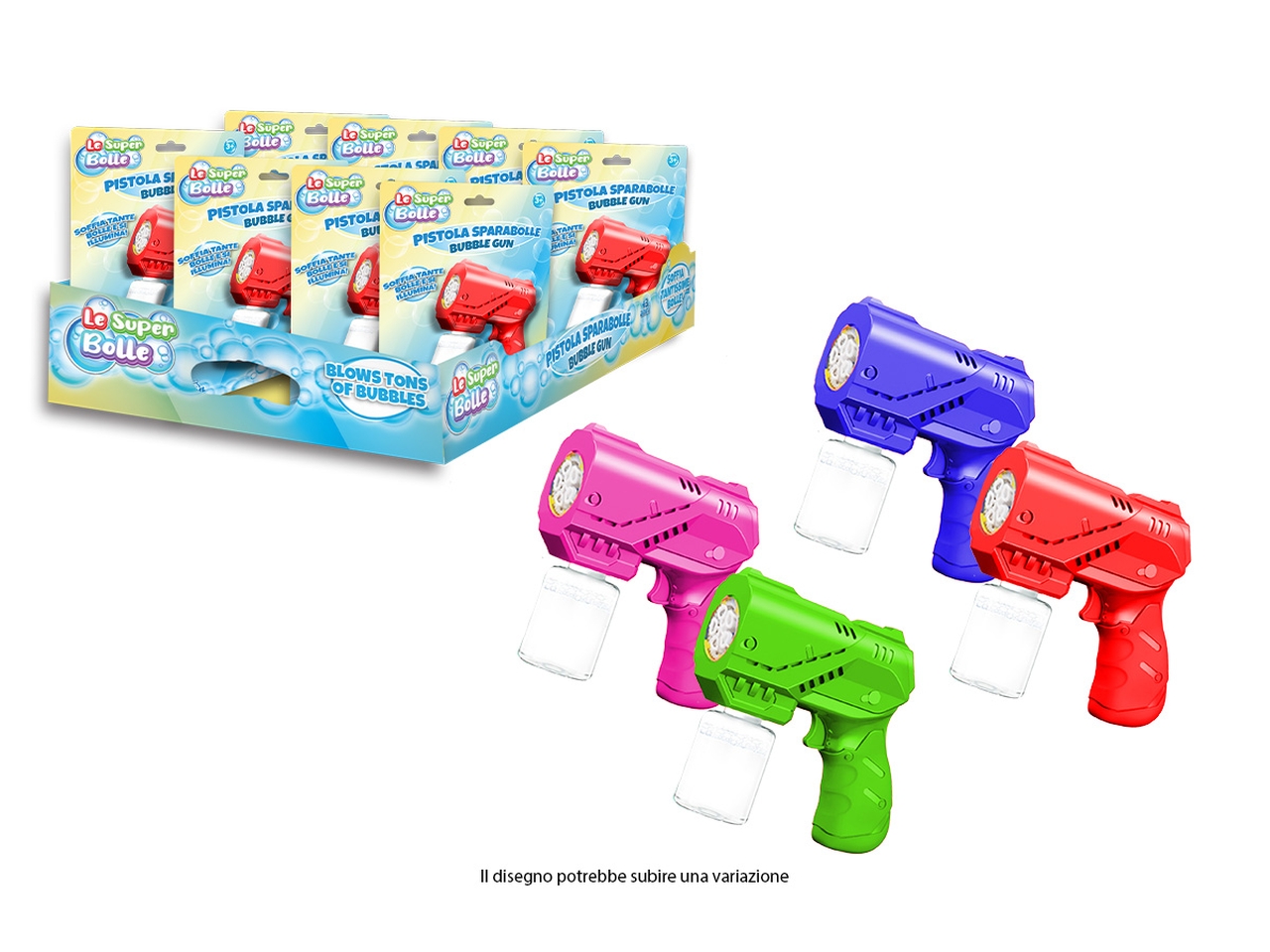 PISTOLA SPARABOLLE 65 ML