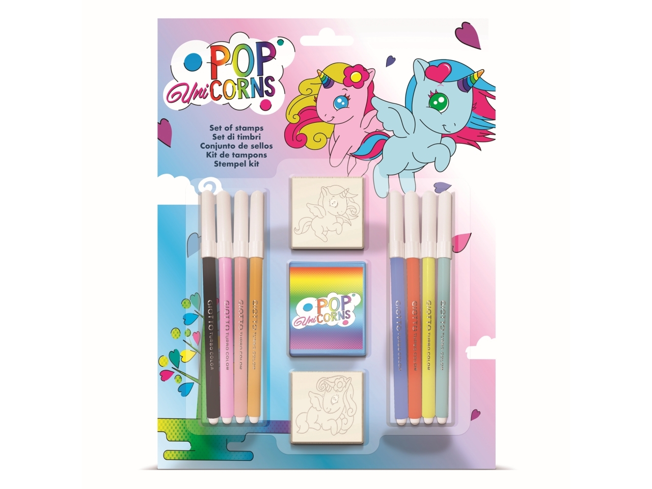UNICORNS STAMPINI E COLORI 26978