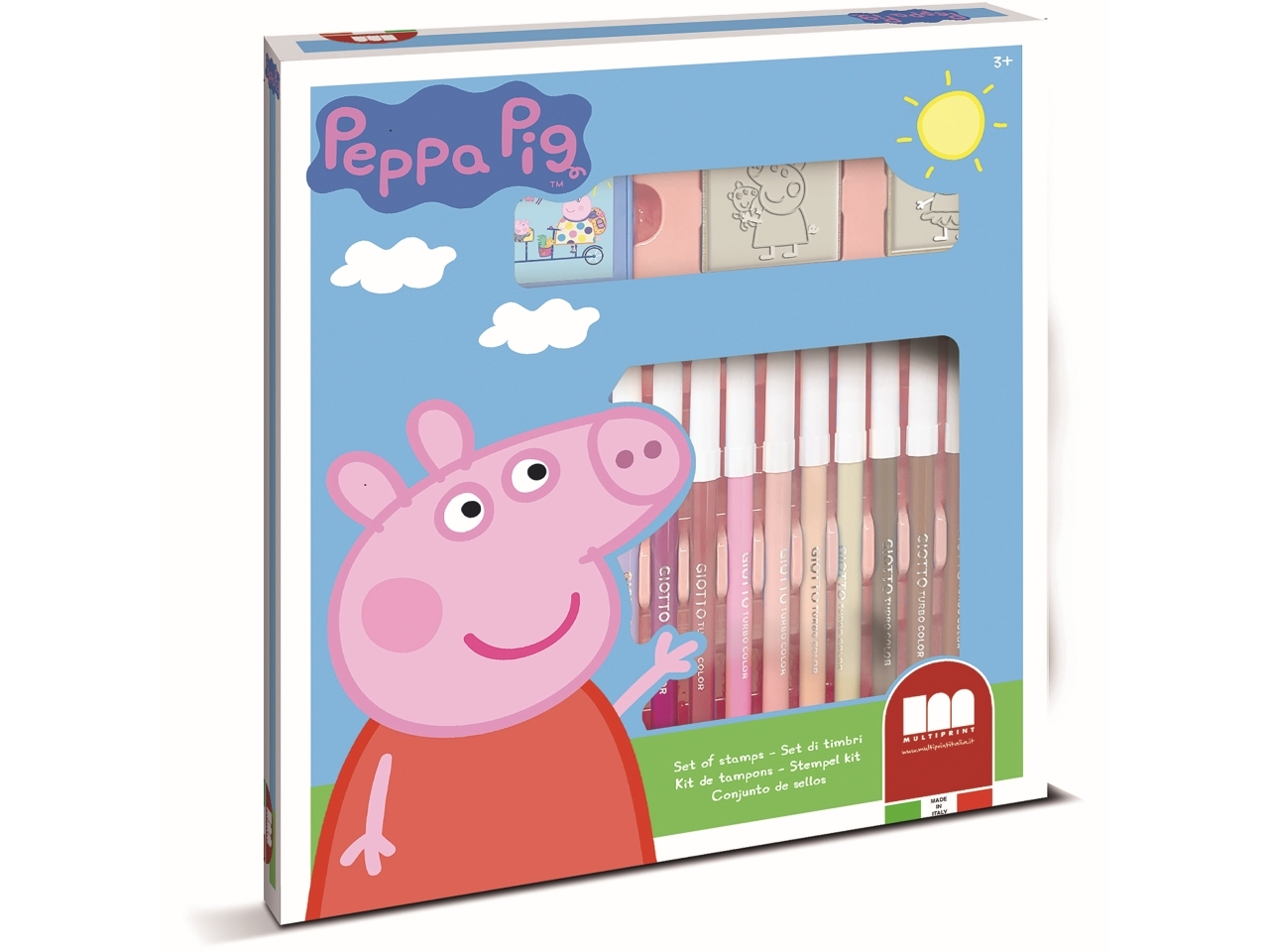 PEPPA PIG STAMPINI E COLORI 86875