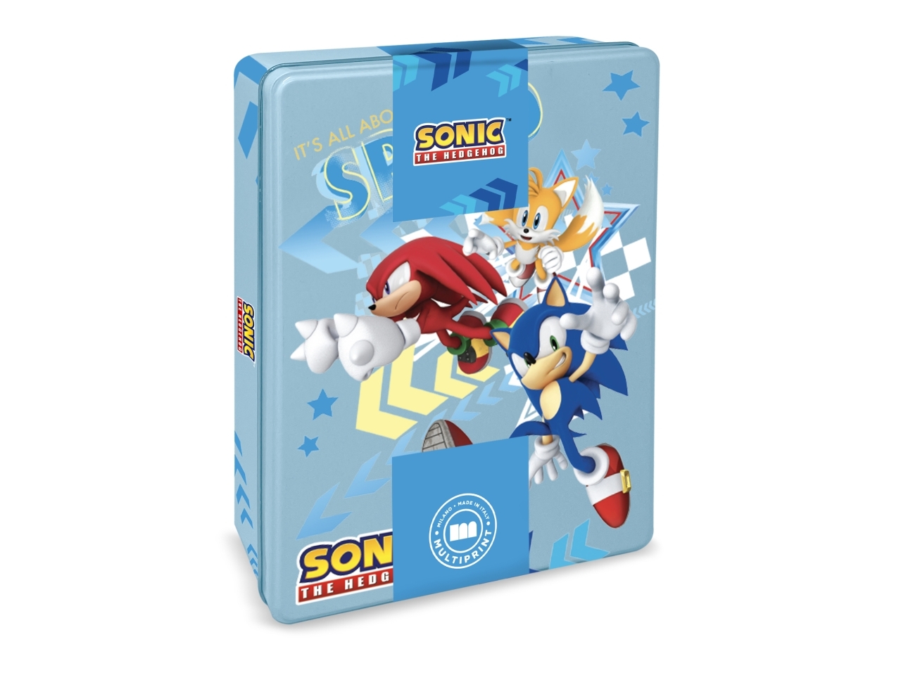 SONIC TIN BOX LATTA SMALL TIMBRINI E COLORI 38122