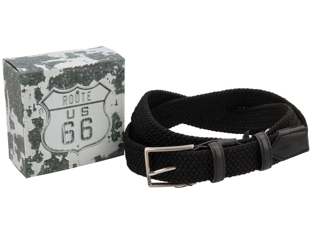 CINTURA ELASTIC/PU 3,5CM NERO 8282/EST NE