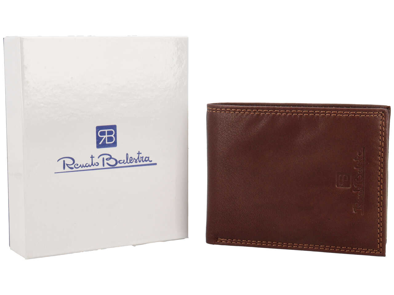 PORTAFOGLI UOMO PELLE TESTA DI MORO 1568/ANTIK TM