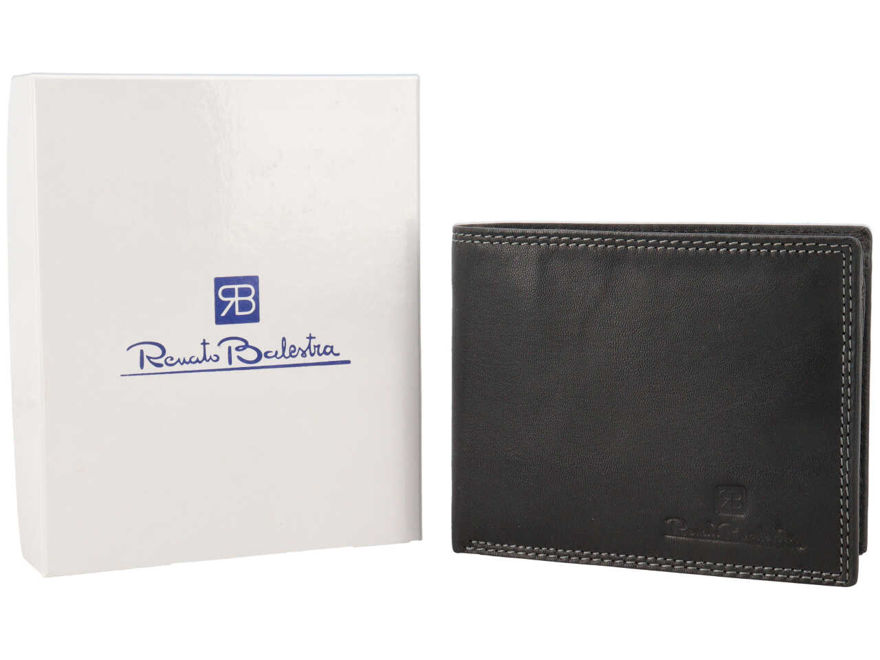 PORTAFOGLI UOMO PELLE NERO 1916/ANTIK NE