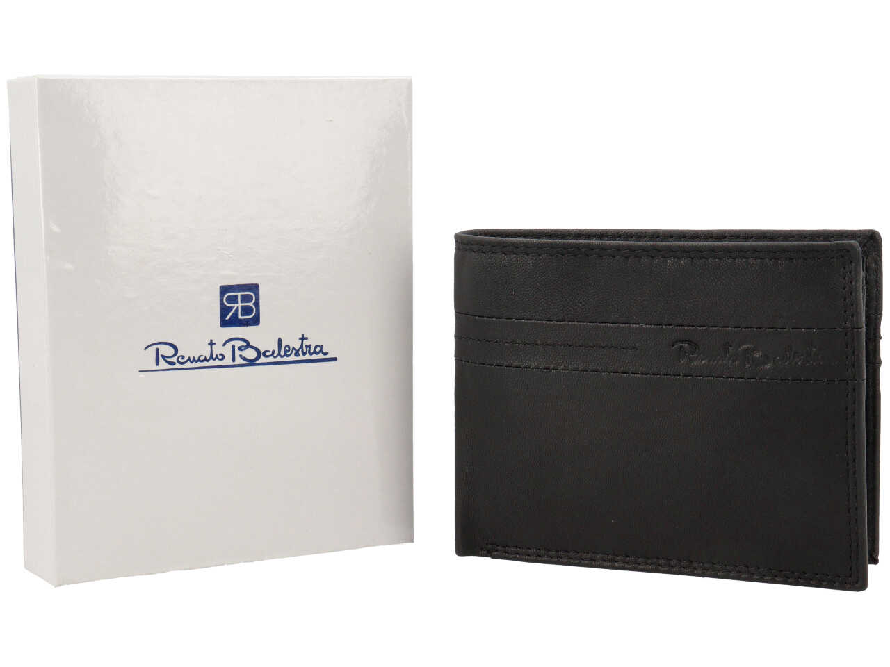 PORTAFOGLI UOMO PELLE NERO 1916/CN NE