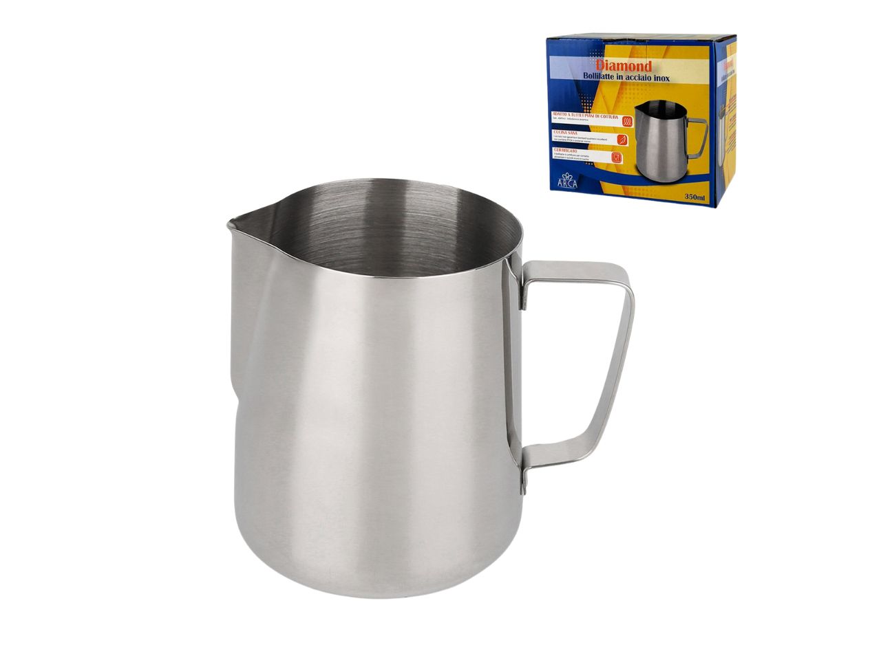 DIAMOND LATTIERA IN ACCIAIO 600ML 956309