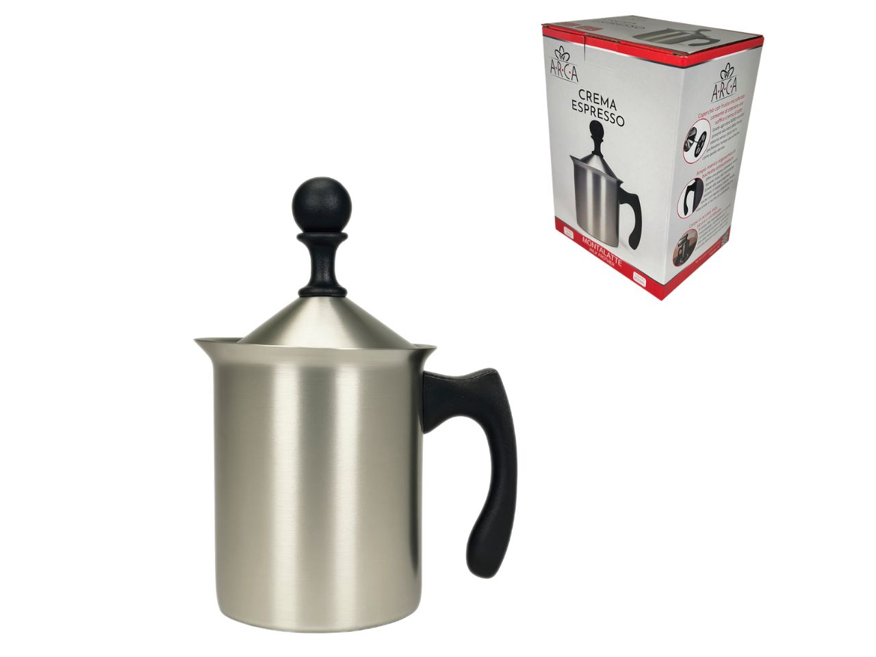 CAPPUCCIERA ACCIAIO 500ML 54180