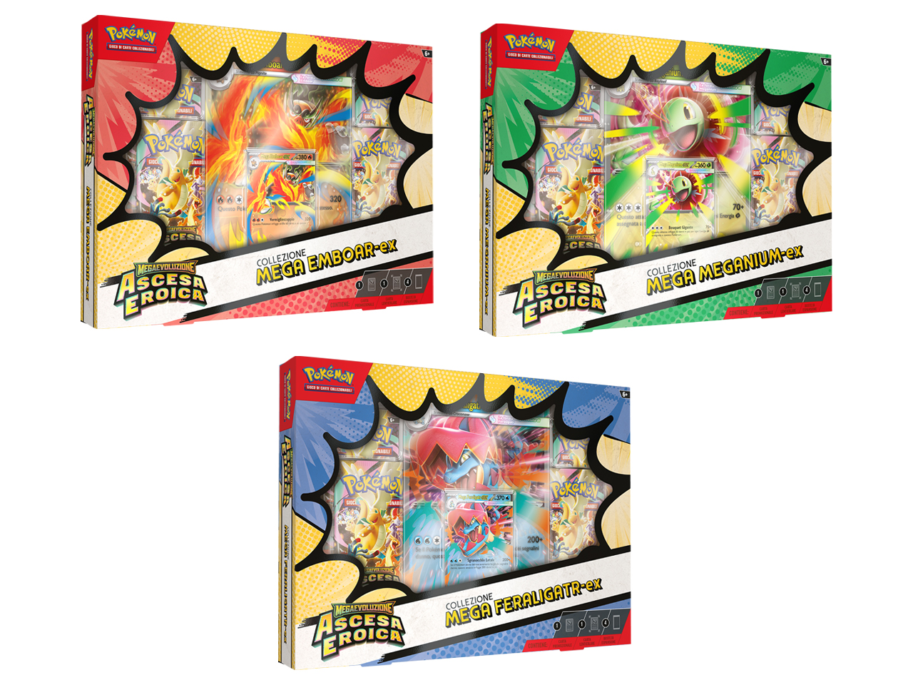POKEMON M2.5 MEGA EMBOAR FEGALIGATR PK10313-I £ POKEMON M2.5 MEGA EMBOAR FEGALIGATR PK10313-I £
