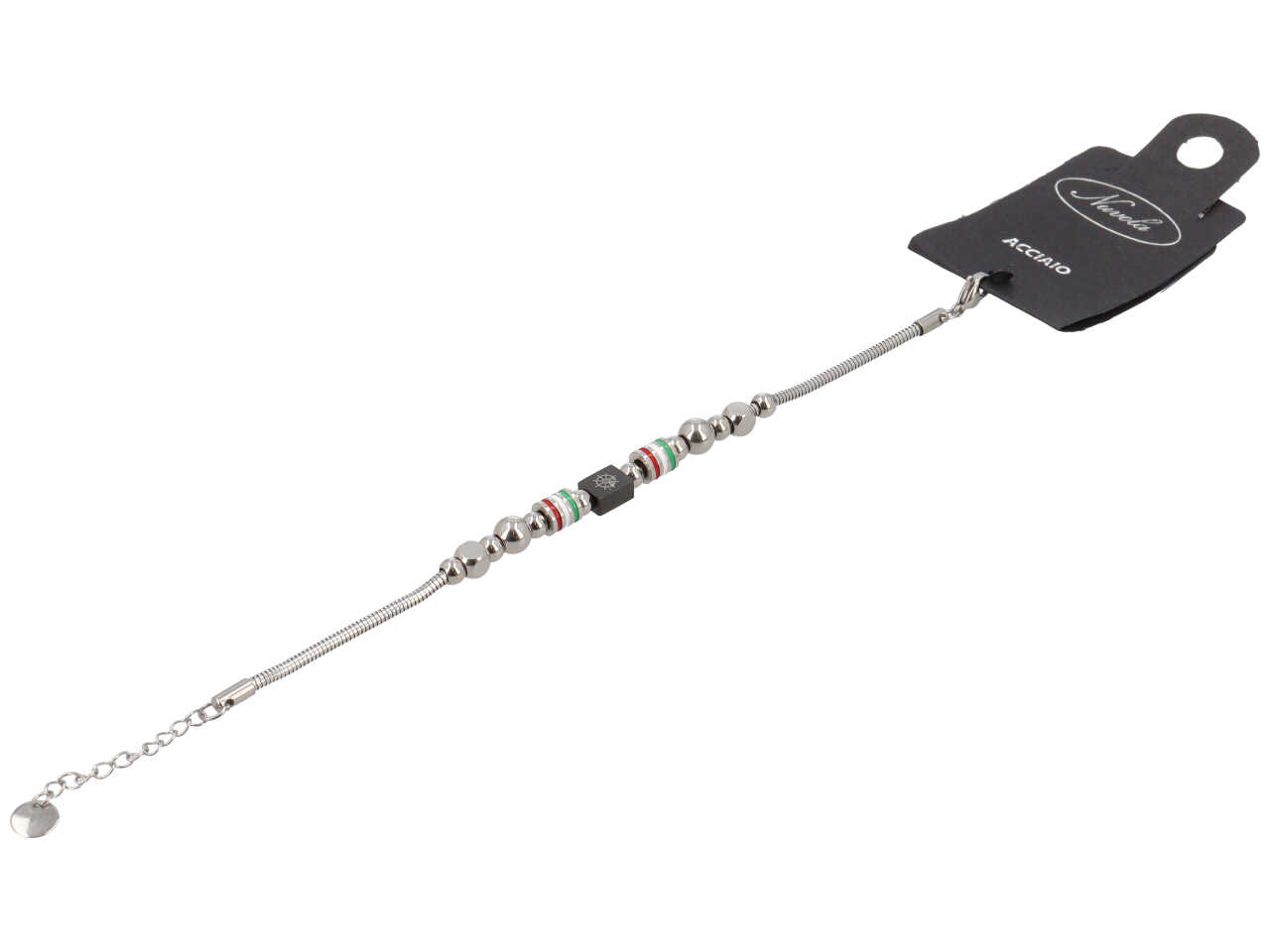 BRACCIALE BANDIERA E CUBO CON TIMONE