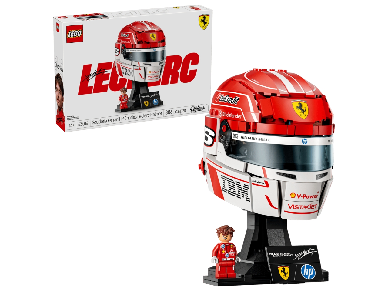 LEGO EDITIONS VEHICLES CASCO DI LECLERC HP 43014