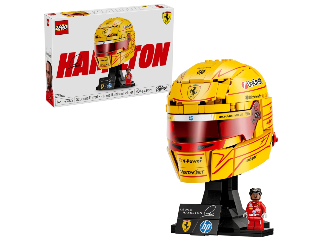 LEGO EDITIONS VEHICLES CASCO DI HAMILTON HP 43022