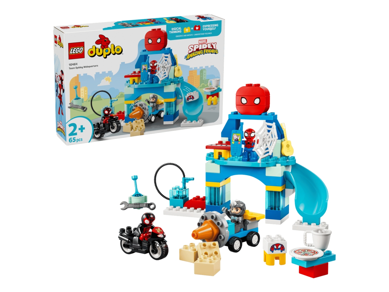 LEGO DUPLO DISNEY TM WEBQUARTERS TEAM SPIDEY 10464