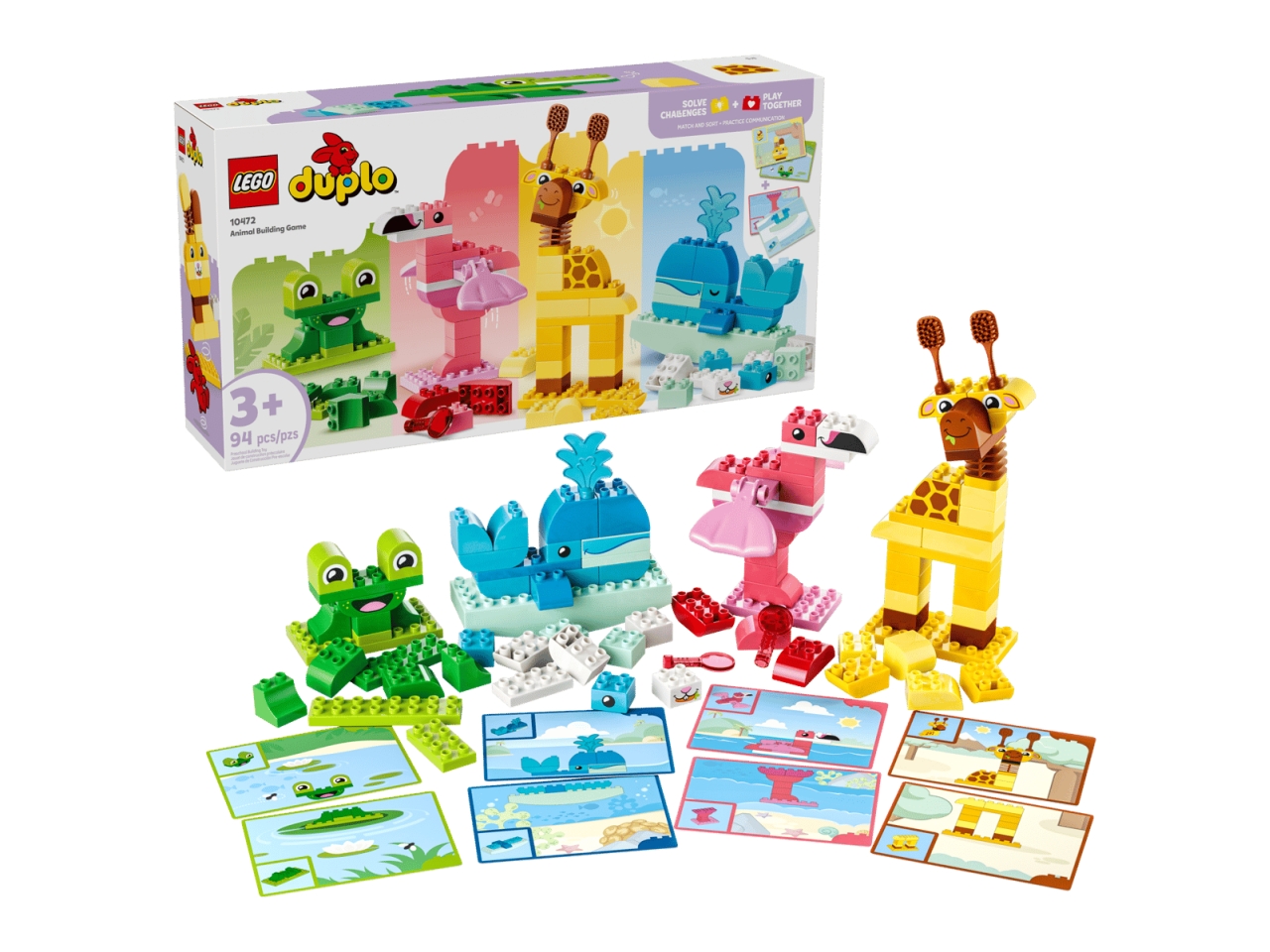 LEGO DUPLO TOWN GIOCO DI COSTRUZIONE ANIMALI 10472