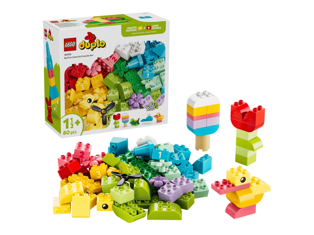 LEGO DUPLO CLASSIC SCATOLA CREATIVA COLORATA 10479