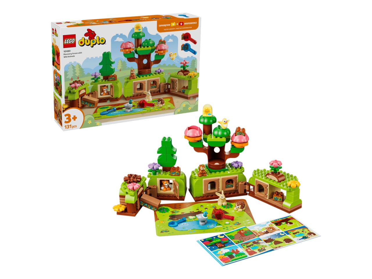 LEGO DUPLO TOWN FORESTA C/ANIMALI SELVATICI 10480