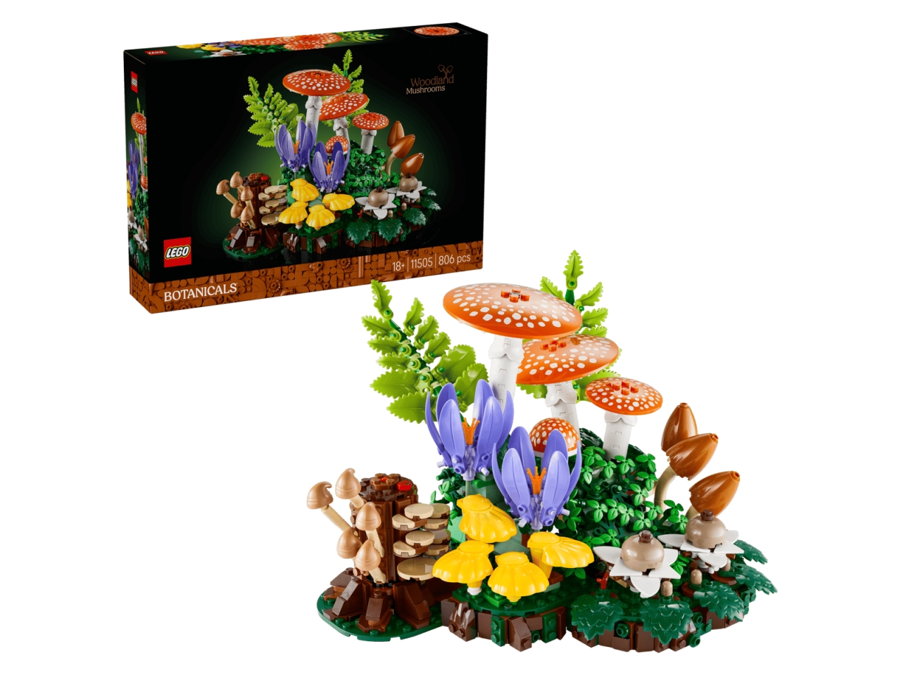 LEGO BOTANICALS FUNGHI DEL BOSCO 11505