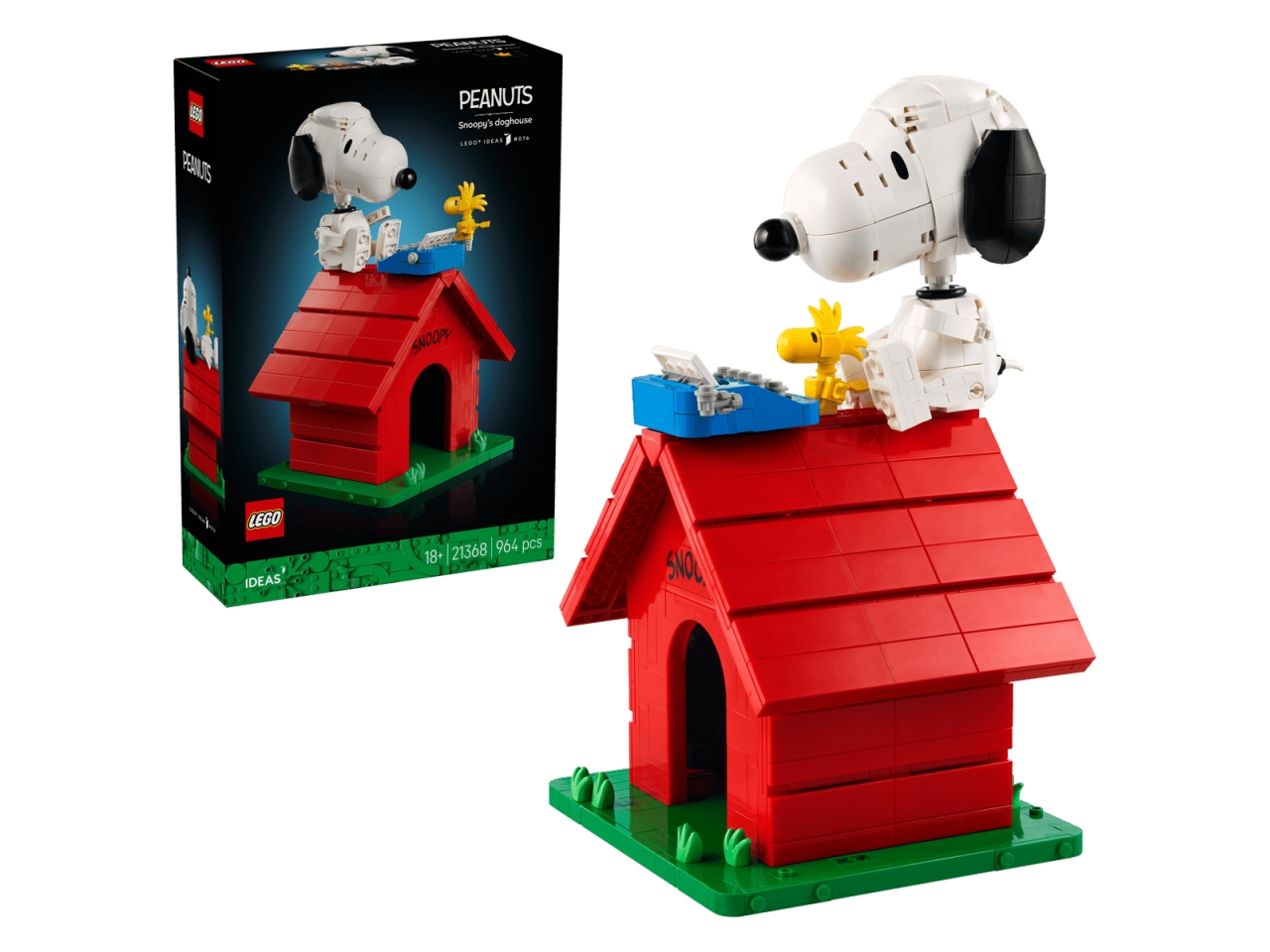 LEGO IDEAS PEANUTS: LA CUCCIA DI SNOOPY 21368 LEGO IDEAS PEANUTS: LA CUCCIA DI SNOOPY 21368