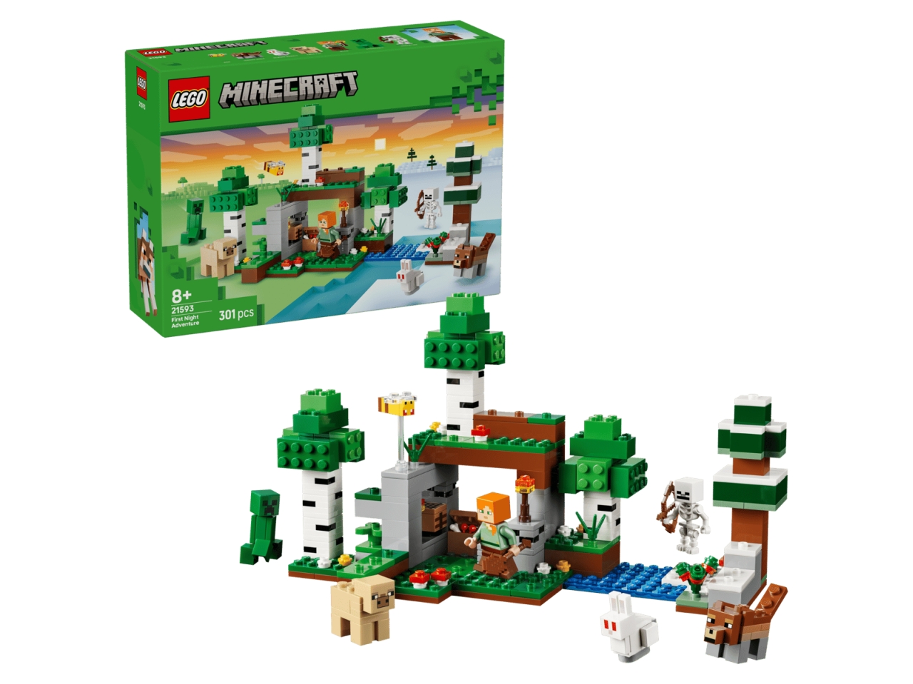 LEGO MINECRAFT AVVENTURA DELLA PRIMA NOTTE 21593